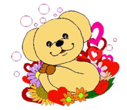 the dog which grins sticker #1463032