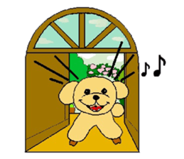 the dog which grins sticker #1463035