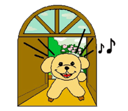 the dog which grins sticker #1463035