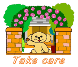 the dog which grins sticker #1463036