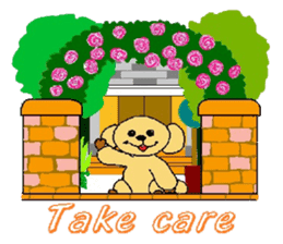 the dog which grins sticker #1463036