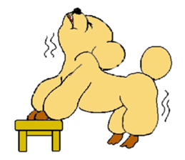 the dog which grins sticker #1463037