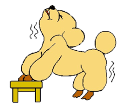 the dog which grins sticker #1463037