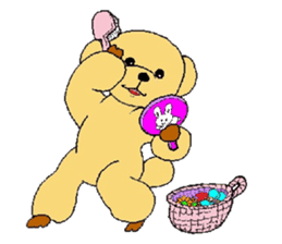 the dog which grins sticker #1463038