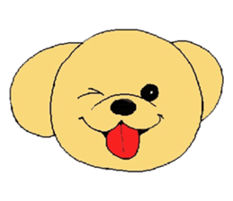 the dog which grins sticker #1463041