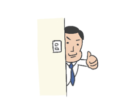 Around30 SalarymanYOSHIO sticker #1463401