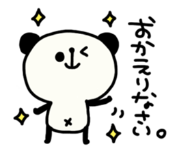 Daily panda chan Yuruyuru. sticker #1463758