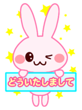 Messenger Rabbit sticker #1464003