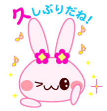 Messenger Rabbit sticker #1464030