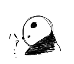 cute panda "Komejanai" sticker #1464174
