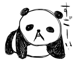 cute panda "Komejanai" sticker #1464175