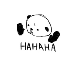 cute panda "Komejanai" sticker #1464189