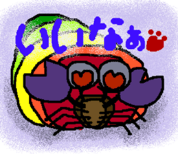Rei of the hermit crab sticker #1464246