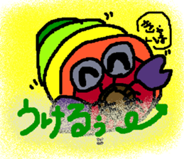 Rei of the hermit crab sticker #1464248
