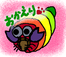 Rei of the hermit crab sticker #1464250