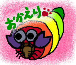Rei of the hermit crab sticker #1464250