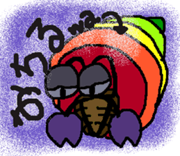 Rei of the hermit crab sticker #1464251