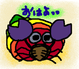 Rei of the hermit crab sticker #1464252