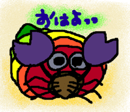Rei of the hermit crab sticker #1464252