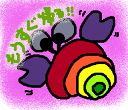 Rei of the hermit crab sticker #1464267