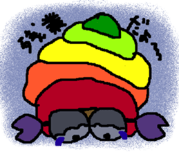 Rei of the hermit crab sticker #1464273