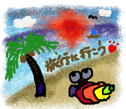 Rei of the hermit crab sticker #1464280