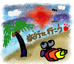 Rei of the hermit crab sticker #1464280