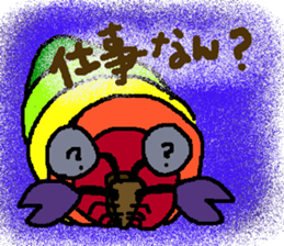 Rei of the hermit crab sticker #1464281