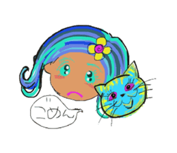 Ponsuke and Pleasant friends 2 sticker #1464322