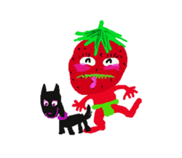 Ponsuke and Pleasant friends 2 sticker #1464350