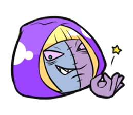 Sisters zombie sticker #1464370