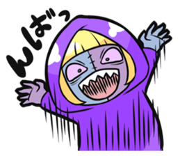 Sisters zombie sticker #1464372