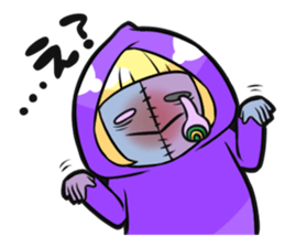 Sisters zombie sticker #1464374