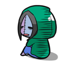 Sisters zombie sticker #1464383