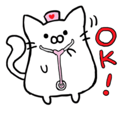 Cat Nurse sticker #1464422