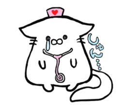 Cat Nurse sticker #1464425