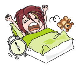 Gigi The Happy Asian Lady sticker #1464603