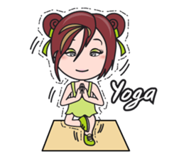 Gigi The Happy Asian Lady sticker #1464613