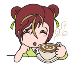 Gigi The Happy Asian Lady sticker #1464619