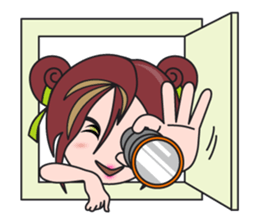 Gigi The Happy Asian Lady sticker #1464627