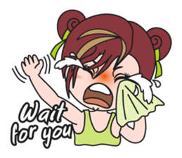 Gigi The Happy Asian Lady sticker #1464635