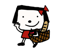 rinko and merry friends in seasons sticker #1464711