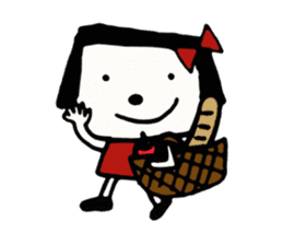 rinko and merry friends in seasons sticker #1464711