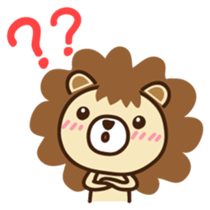 Lion boy Japanese version sticker #1465356