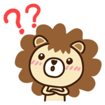 Lion boy Japanese version sticker #1465356