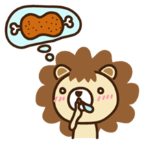 Lion boy Japanese version sticker #1465371