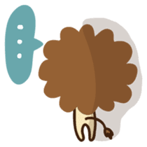 Lion boy Japanese version sticker #1465373