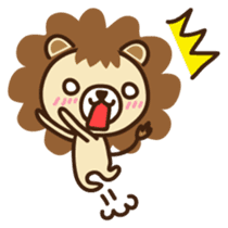 Lion boy Japanese version sticker #1465380