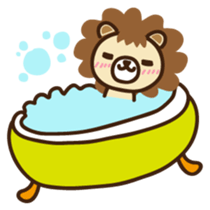 Lion boy Japanese version sticker #1465382