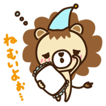 Lion boy Japanese version sticker #1465383